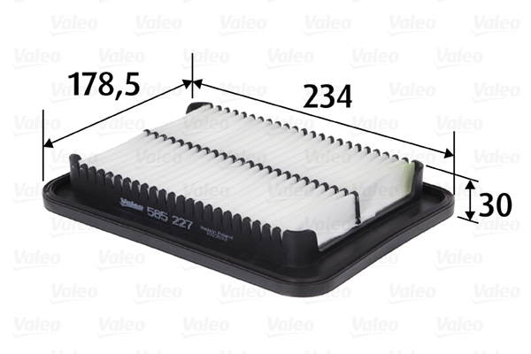 585227 Filtr powietrza VALEO